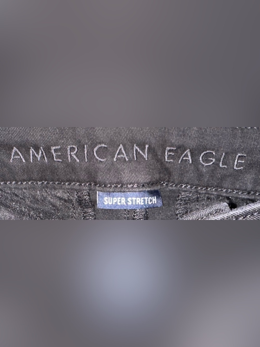 American Eagle Classic Black Super Stretch Skinny Pants - Picture 9 of 10